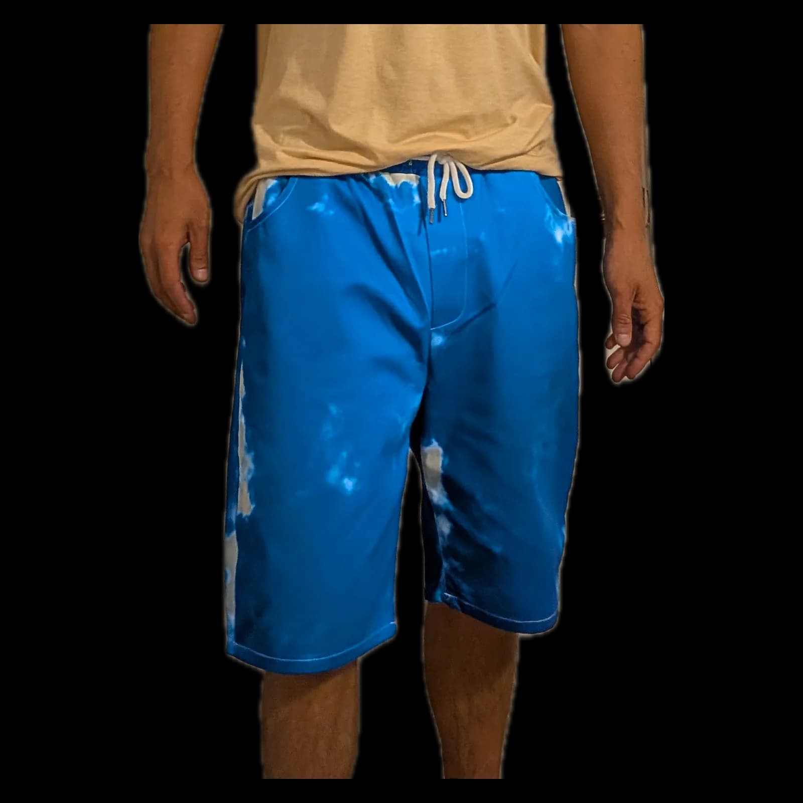 Blue Sky Cotton Shorts