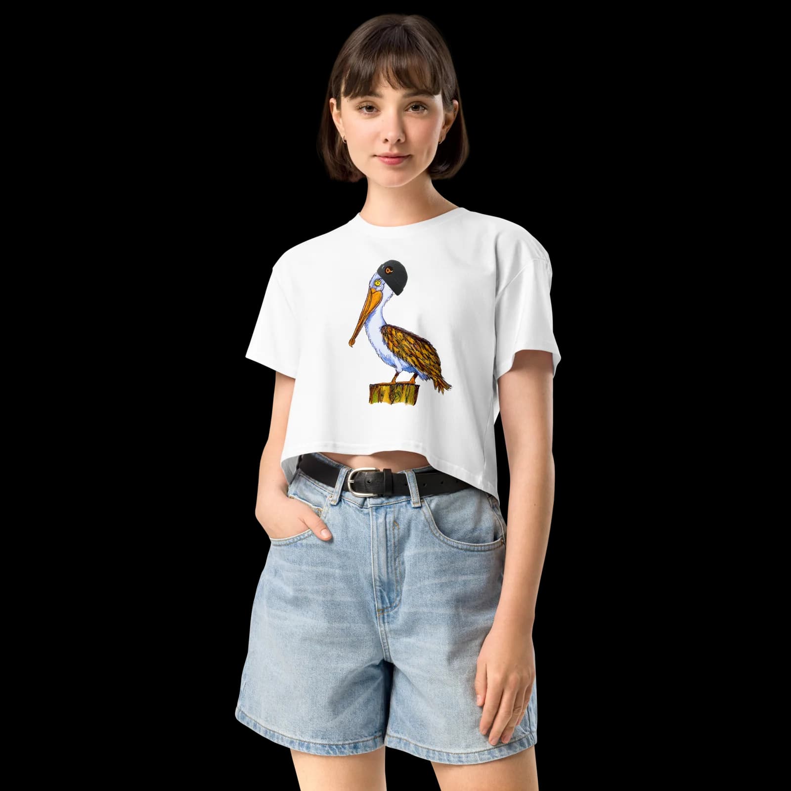 Pelican Crop Top